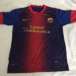 Men’s soccer jersey.